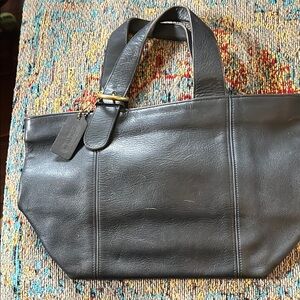Vintage black Coach bag